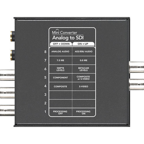 Blackmagic Design Mini Converter Analog to SDI Blackmagic Design Mini Converter Analog to SDI